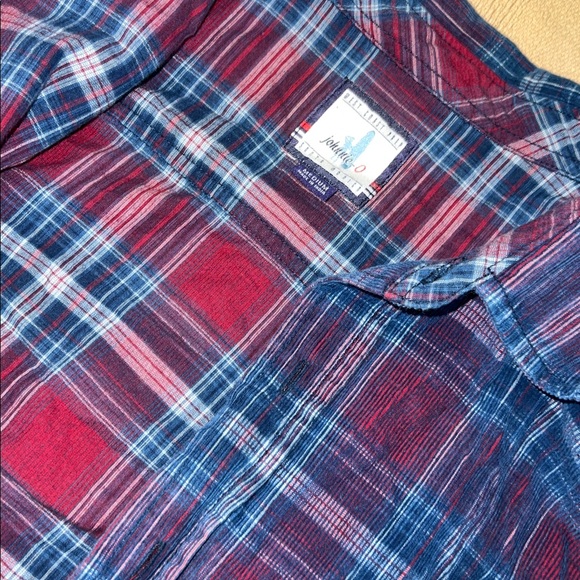 Corduroy Plaid Button-Up Shirt - Picture 2 of 2